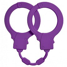 Силиконовые наручники Emotions Stretchy Cuffs фиолетовые
