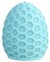 Мини-мастурбатор с рельефом A-Toys Pufl 6 см бирюзовый фото 1