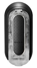 Мастурбатор с вибрацией Tenga Flip Zero EV Black чёрный