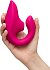 Вибратор для зоны G c бесконтактной стимуляцией клитора Womanizer Blend малиновый фото 6