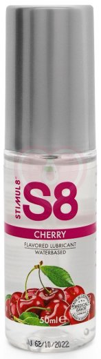 Вкусовой лубрикант Stimul8 Вишня 50 мл фото 1