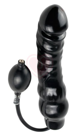 Увеличивающийся в размере фаллоимитатор Inflatable Ass Blaster чёрный фото 1