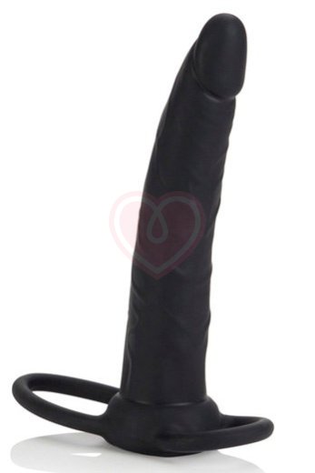 Страпон-насадка на пенис для двойного проникновения Love Rider Dual Penetrator чёрный фото 1