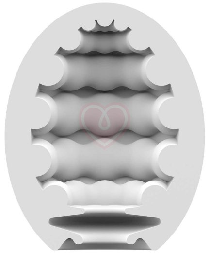 Мини-мастурбатор Satisfyer Masturbator Egg Riffle фото 2