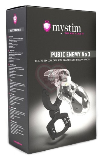 Пояс верности с кольцом для мошонки Mystim Pubic Enemy No 3 фото 7
