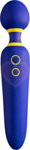 Вибромассажёр Romp Flip Wand Massager синий фото 3