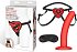 Страпон Lux Fetish Strap on Dildo Set красный фото 8