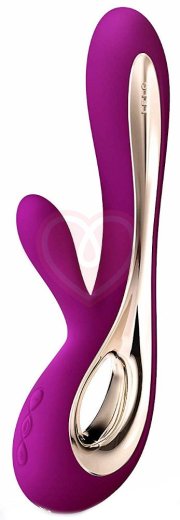 Вибратор с клиторальным стимулятором Lelo Soraya 2 лиловый фото 1