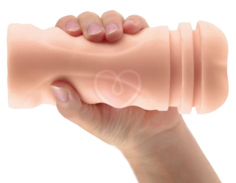 Мастурбатор-вагина с вибрацией Mega Grip Vibrating Stroker Pussy фото 5