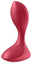Анальная вибропробка Satisfyer Backdoor Lover красная