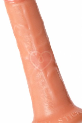 Реалистичный фаллоимитатор на присоске RealStick Caliber 18-3 телесный фото 5