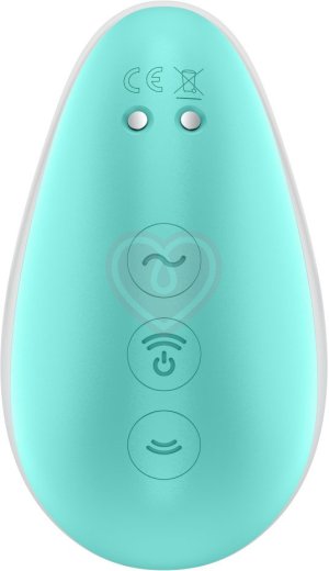 Вакуумно-волновой клиторальный вибростимулятор Satisfyer Pixie Dust мятно-розовый фото 4