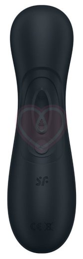 Вакуумный стимулятор с вибрацией и приложением Satisfyer Pro 2 Generation 3 графитовый фото 3