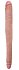 Фаллоимитатор двухсторонний гибкий King Cock Tapered Double Dildo 43 см телесный фото 1