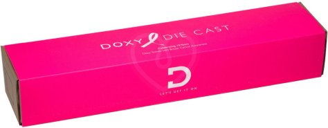 Вибромассажёр в алюминиевом корпусе Doxy Die Cast розовый фото 6