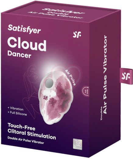 Вакуумный вибростимулятор Satisfyer Cloud Dancer розовый фото 5