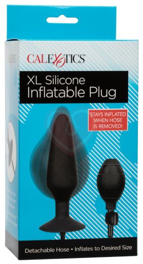 Расширяющаяся анальная пробка Silicone Inflatable Plug XL фото 2