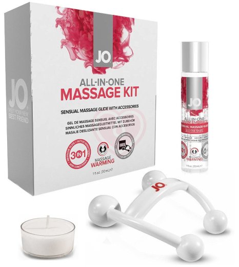 Набор для массажа System JO All-In-One Massage Kit фото 1