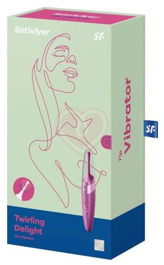 Универсальный точечный стимулятор Satisfyer Twirling Delight фиолетовый фото 2