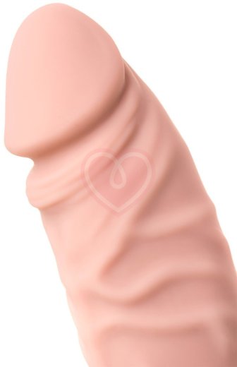 Силиконовый реалистичный вибратор Toyfa A-toys 17 см телесный фото 9