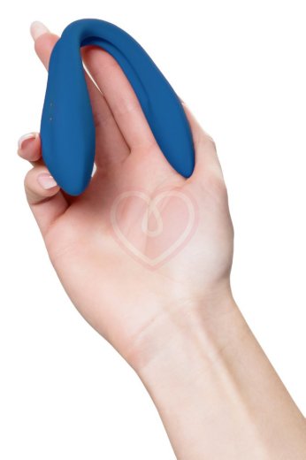 Гибкий вибратор Satisfyer Elastic Game синий фото 5