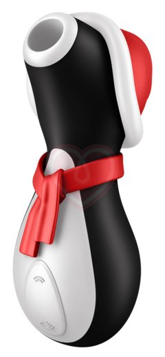 Вакуумный клиторальный стимулятор Satisfyer Penguin Holiday Edition фото 1