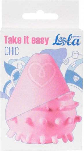 Мужской мастурбатор Take it Easy Chic розовый фото 4