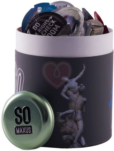 Классические презервативы Maxus Classic So Much Sex 100 шт с кейсом фото 2