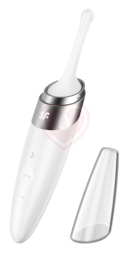 Универсальный точечный стимулятор Satisfyer Twirling Delight белый фото 4