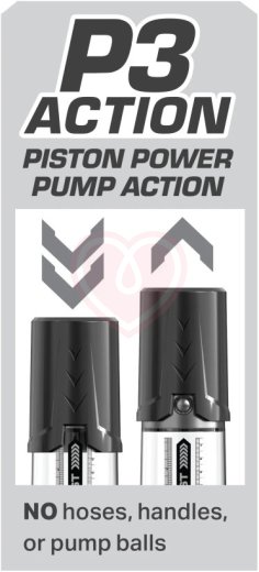 Вакуумная помпа Pump Worx Max Boost чёрная фото 3