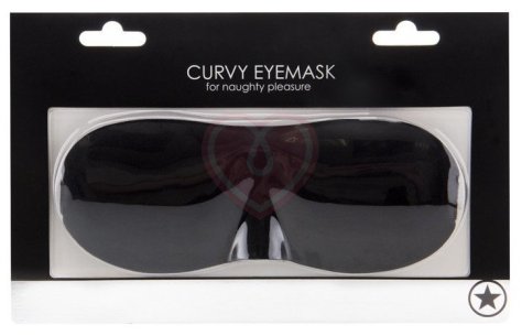 Маска на глаза Ouch! Curvy Eyemask чёрная фото 2