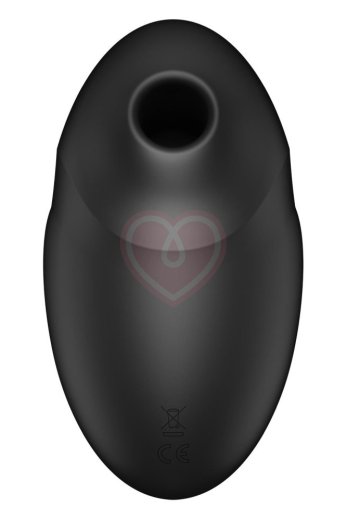 Вакуумный стимулятор с вибрацией Satisfyer Vulva Lover 3 чёрный фото 2