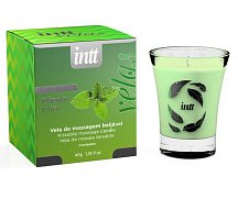Массажная ароматическая свеча Intt Мята 40 г