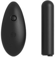 Трусики с вибратором и пультом Remote Control Vibrating Panties черные