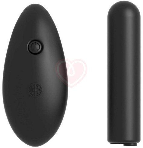 Трусики с вибратором и пультом Remote Control Vibrating Panties черные фото 1