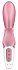 Вибратор с клиторальным стимулятором Satisfyer Hug Me розовый фото 4