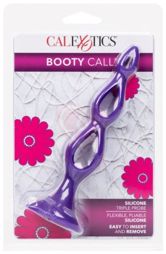 Анальный стимулятор с тремя отверстиями Booty Call фото 2