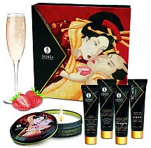 Подарочный набор косметики Shunga Geisha's Secret Клубника и шампанское