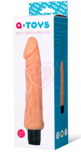 Вибратор реалистичный с выраженной головкой ToyFa A-Toys 17 см фото 2