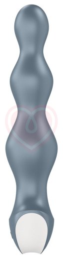 Анальный вибростимулятор Satisfyer Lolli Plug 2 серый фото 3