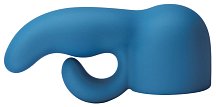 Утяжелённая насадка с двумя кончиками для массажёра Le Wand Petite Dual синяя