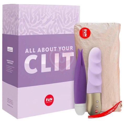 Набор с двумя игрушками Fun Factory All about your clit Stronic Petite + Volita фото 1