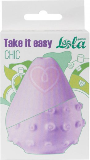Мужской мастурбатор Take it Easy Chic фиолетовый фото 3