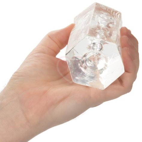 Мастурбатор с внутренним рельефом в виде женского тела Girls Girls Girls Crystal прозрачный фото 4