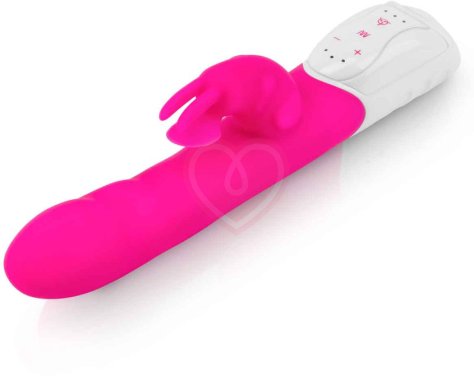 Вибратор-кролик с эффектом всасывания Clitoral Suction Rabbit розовый фото 6