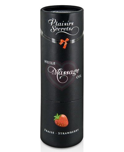 Масло для оральных ласк и массажа Concorde Massage Oil Земляника 59 мл фото 2