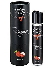 Масло для оральных ласк и массажа Concorde Massage Oil Личи 59 мл