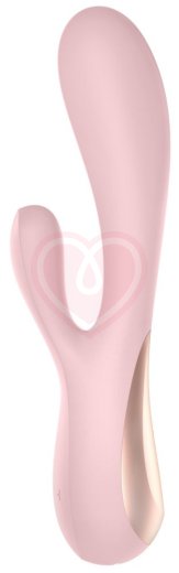 Вибратор со стимулятором клитора Satisfyer Mono Flex с приложением розовый фото 2