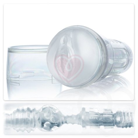 Мастурбатор Fleshlight Ice Lady Crystal вагина в прозрачном корпусе фото 1