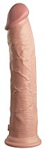 Реалистичный фаллоимитатор King Cock Ellite Dual Density 28 см телесный